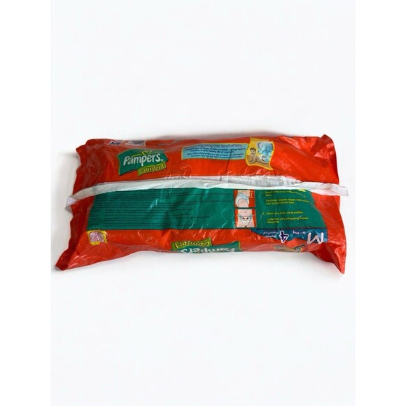 Vintage Pampers Comfort Diapers from Philippines South East Asia 4pk Sealed RARE - Picture 9 of 15